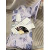 Hydrangea Yukata Set – Premium Cotton Blend Summer Yukata (One Size)